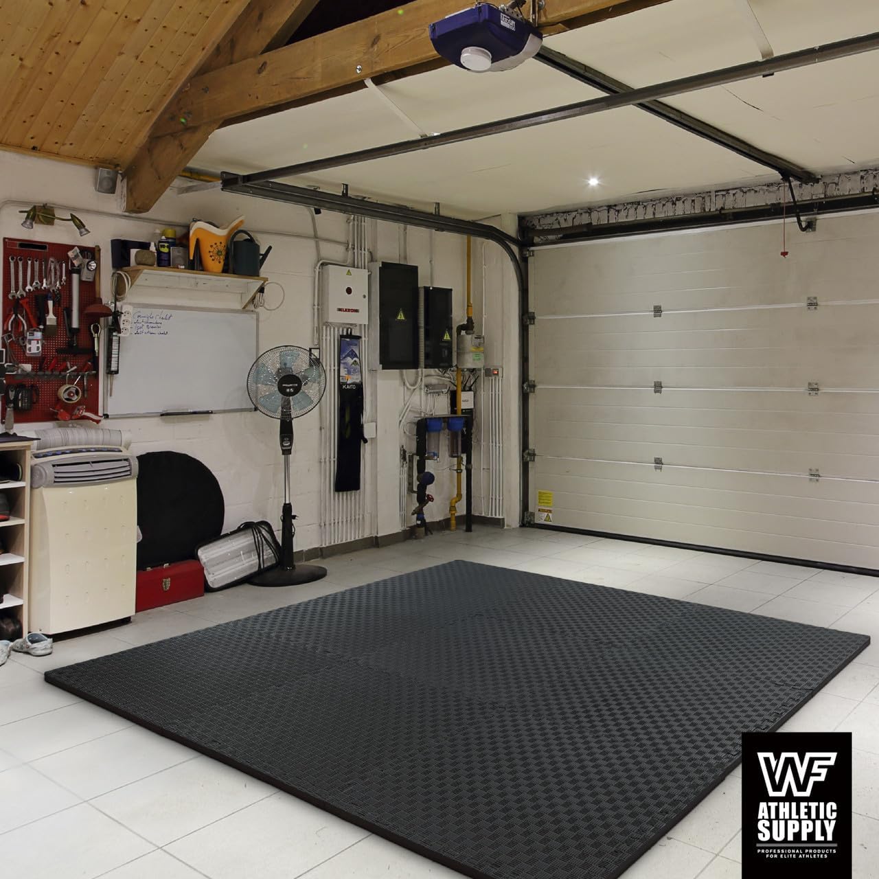 CAPHAUS Interlocking Tatami Pattern EVA Foam Mats for Home Gym