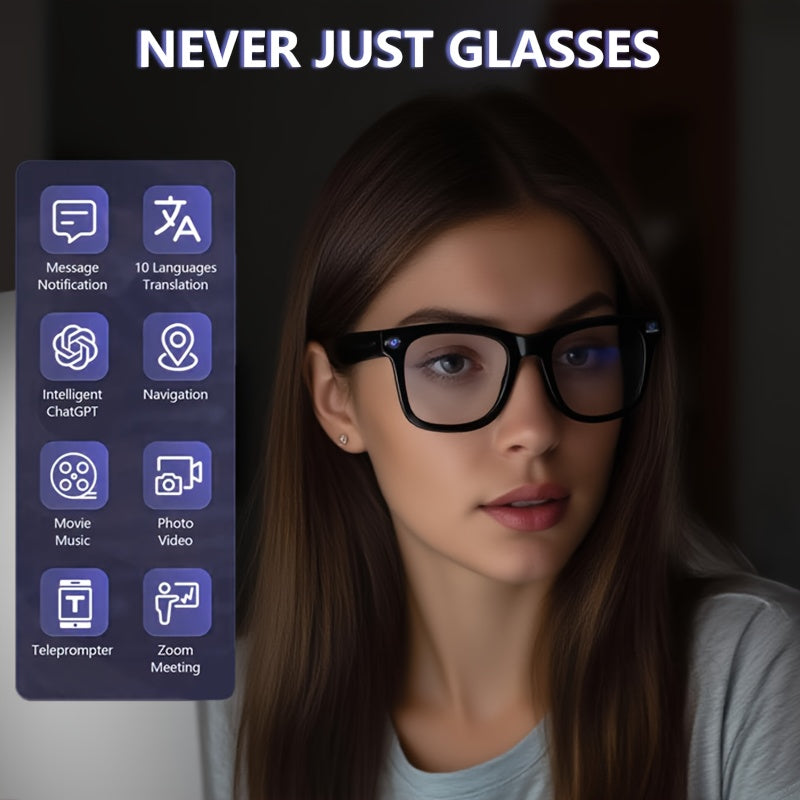 MARK FAIRWHALE Smart Glasses AI Touch Control Real-Time Translation