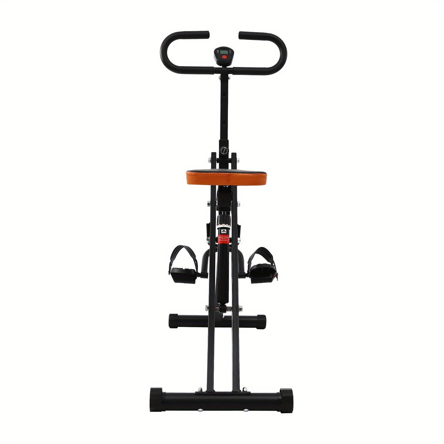 Heavy-Duty Squat Machine for Home Gym - Non-Electric Squat Rowing Trainer with Air Resistance, Sturdy Iron Frame & Non-Slip Foot Covers - Glute, Leg, Core Workout Equipment for Home, Gym, or Commercial Use - No Power Needed,