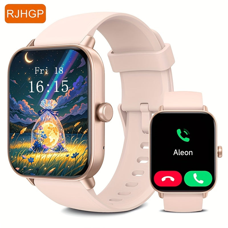 RJHGP Smart Watch Alexa Built-in Calls, Fitness Tracker, Sleep Monitor
