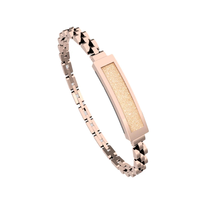 Lady Smart Bracelet for Women Fashionable Sports Fitness Tracker with Sleep Heart Rate Monitoring for Health Android Operated