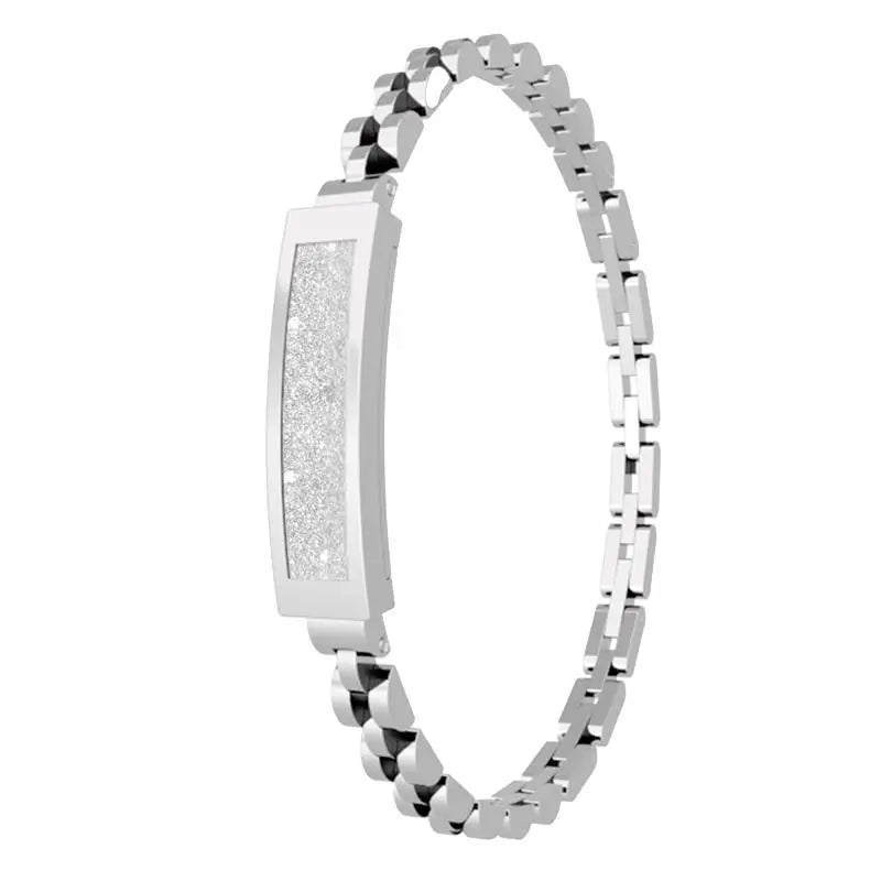 Ultra Thin Wristband Lady Waterproof Smart Chain Bracelet For Women Bluetooth Connected APP Multi Sports Heartrate Sleep Monitor