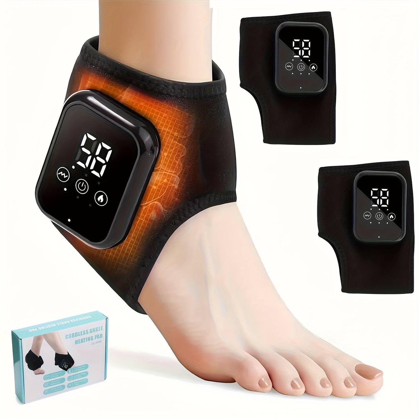 Foot And Leg Massager With Simulated Kneading For Home Use