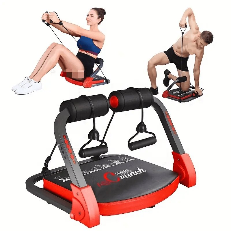 AB CRUNCH MBB Ab Crunch Machine With Resistance Bands