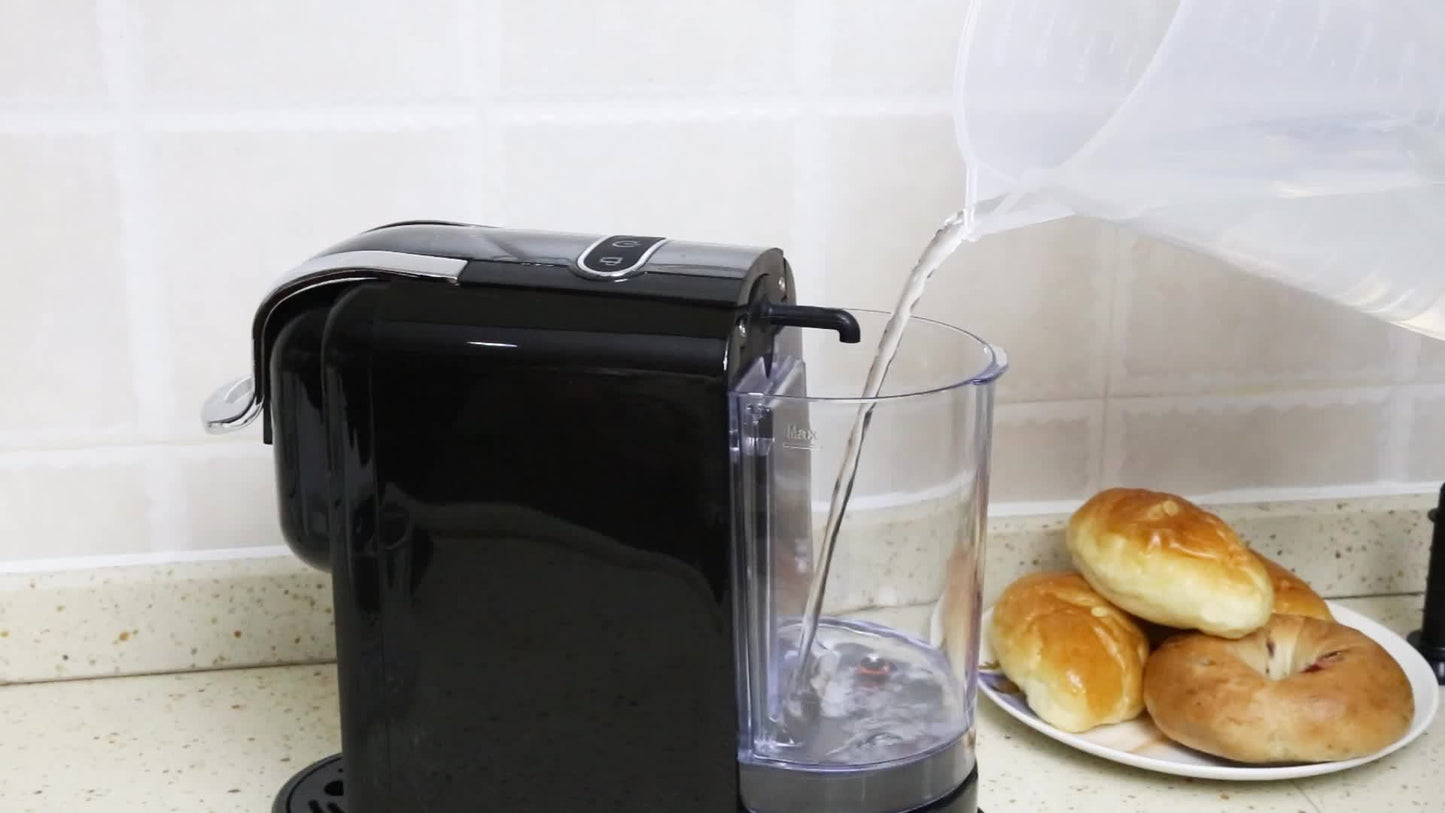 Espresso Machine 3-In-1 Capsule And Ground Coffee Compatible