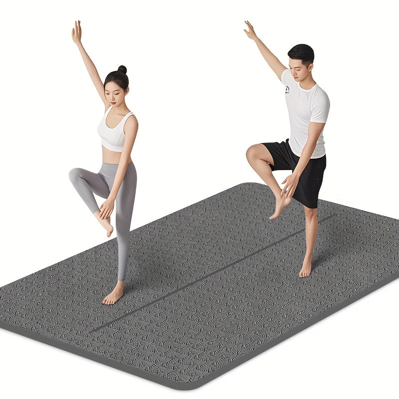 Yoga Mat Non-Slip TPE for Home Studio Workouts All Floors