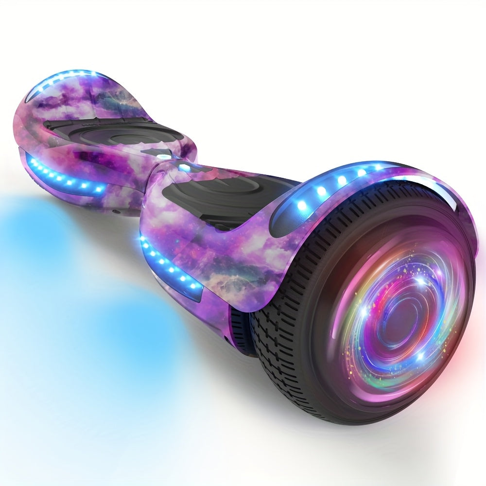 Scooter, Hoverboard 6.5 Inch with LED Lights, Self-Balancing Wheels, Electric Scooter
