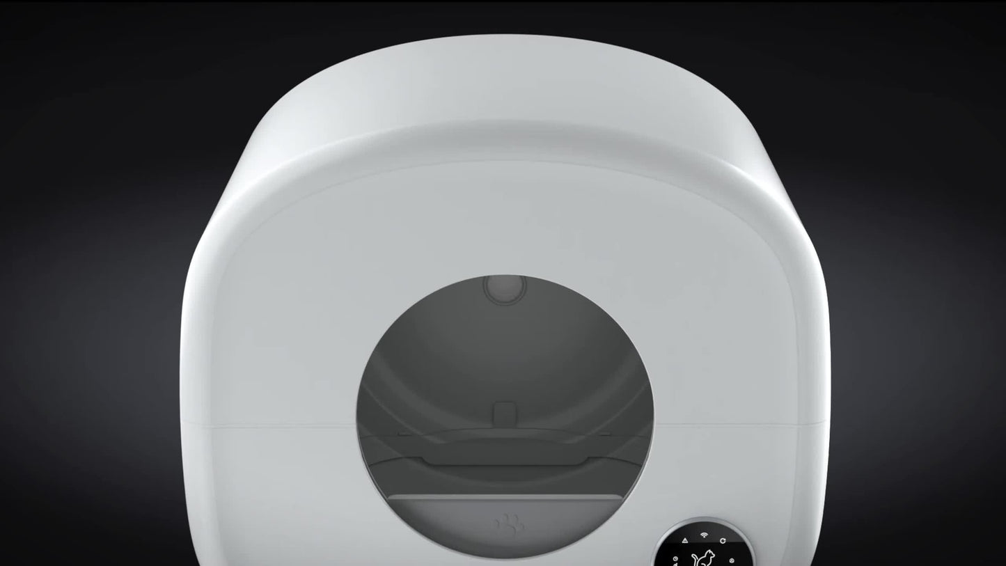 Cat Litter Box App Controlled Self Cleaning System