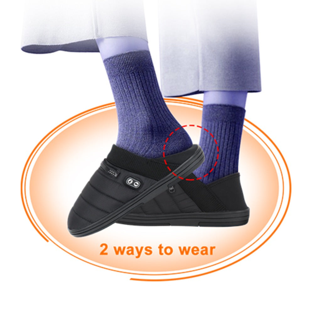 BIAL Slippers Heated Foot Warmer Unisex Rechargeable