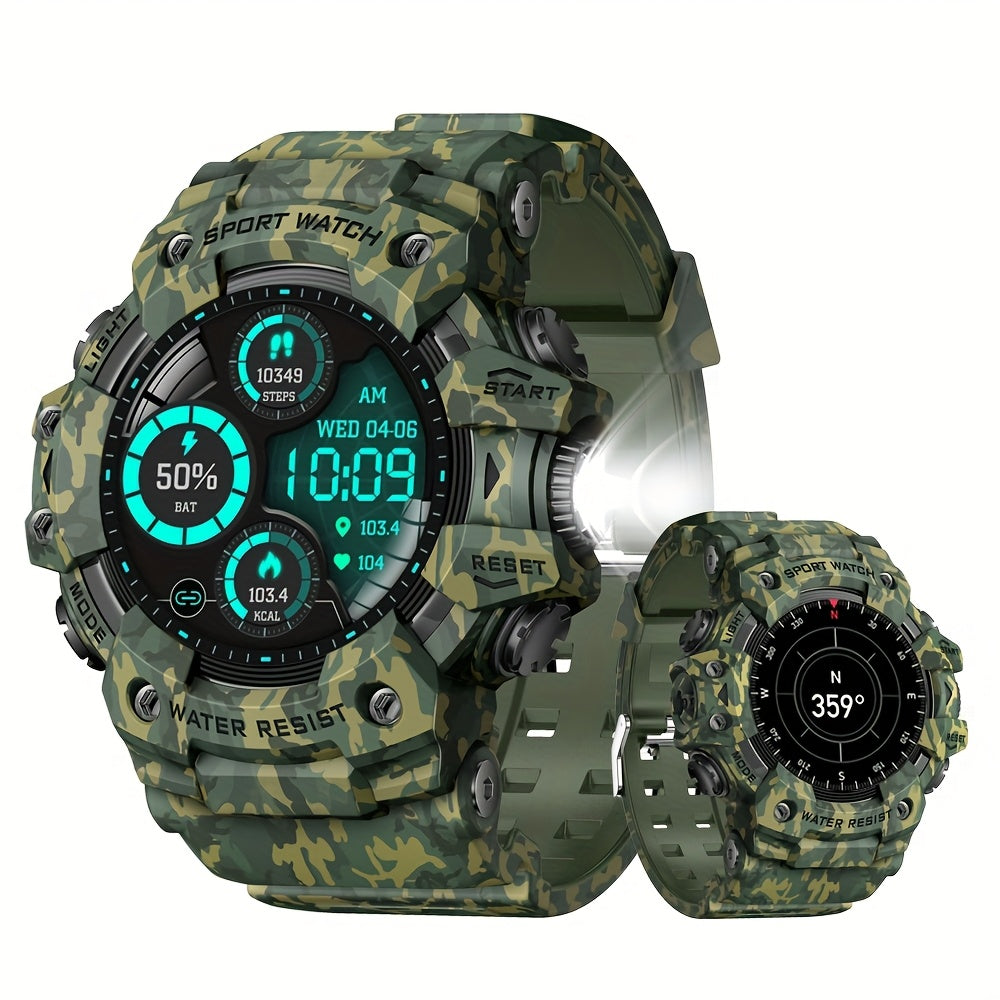 Smartwatch IP68 Waterproof Fitness Tracker Android iOS Compatible