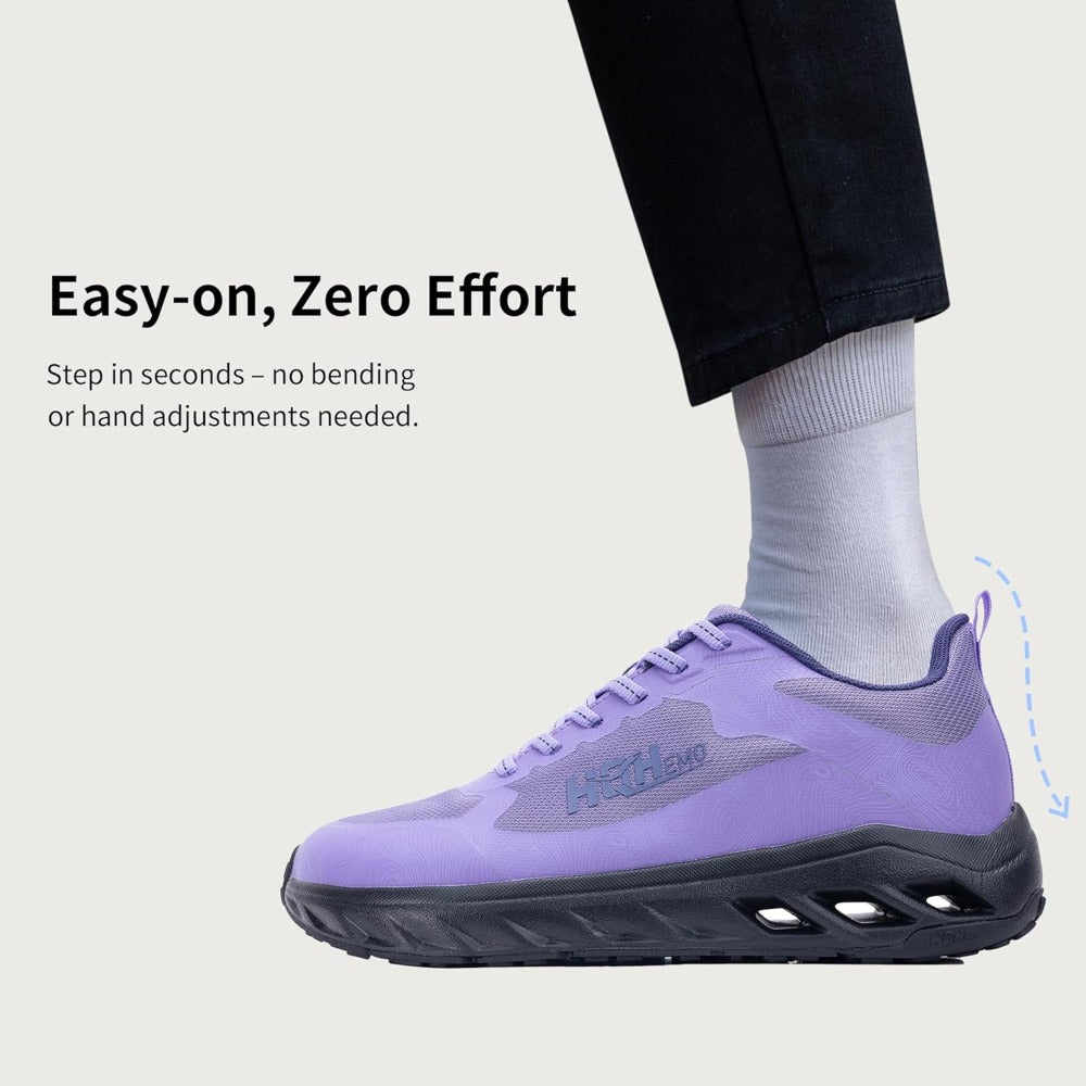 Sneakers Wide-Toe Box Platform Shoes Breathable Mesh Upper Lightweight