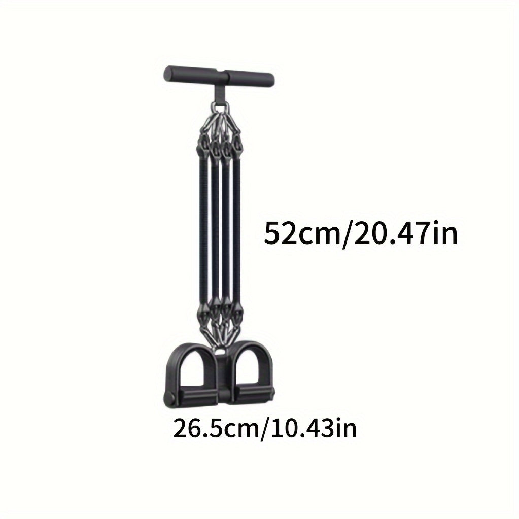 Resistance Rope Adjustable Tension With Pedal And Handle