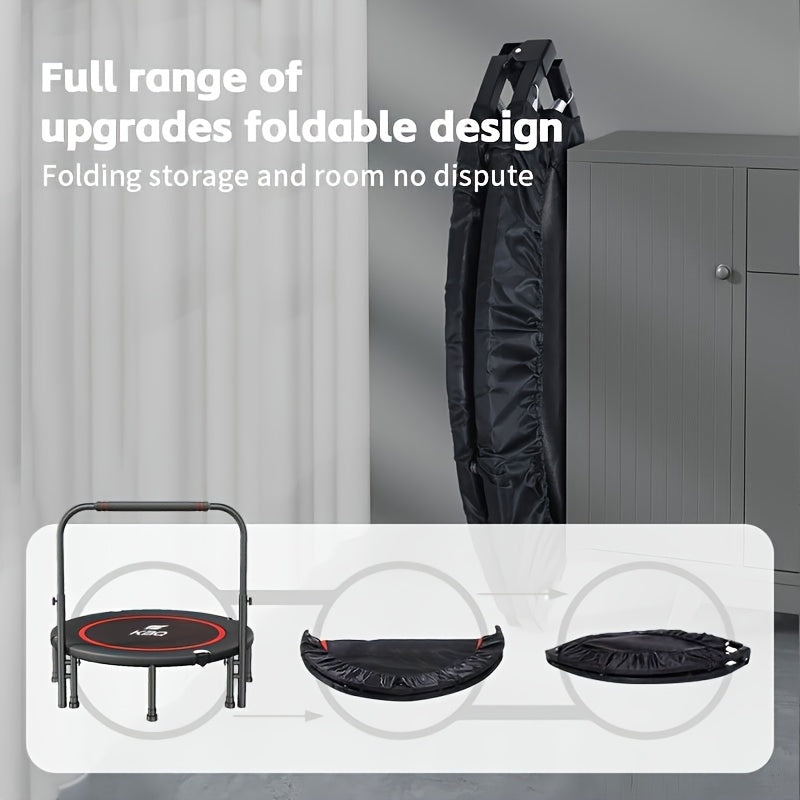 Trampoline For Home Use Indoor Fitness Round Iron Frame