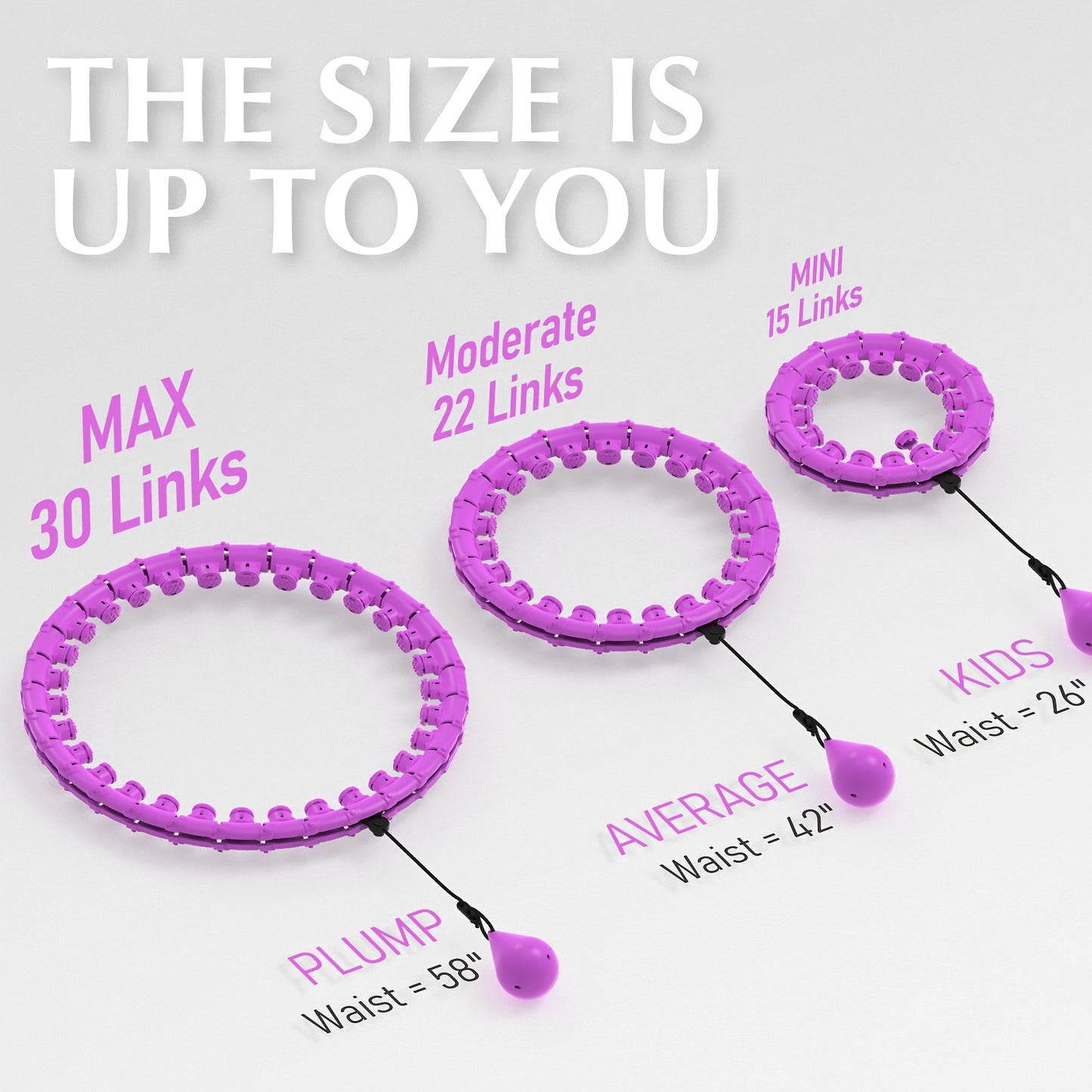 Waist Belt Detachable Links Home Fitness Training Gear