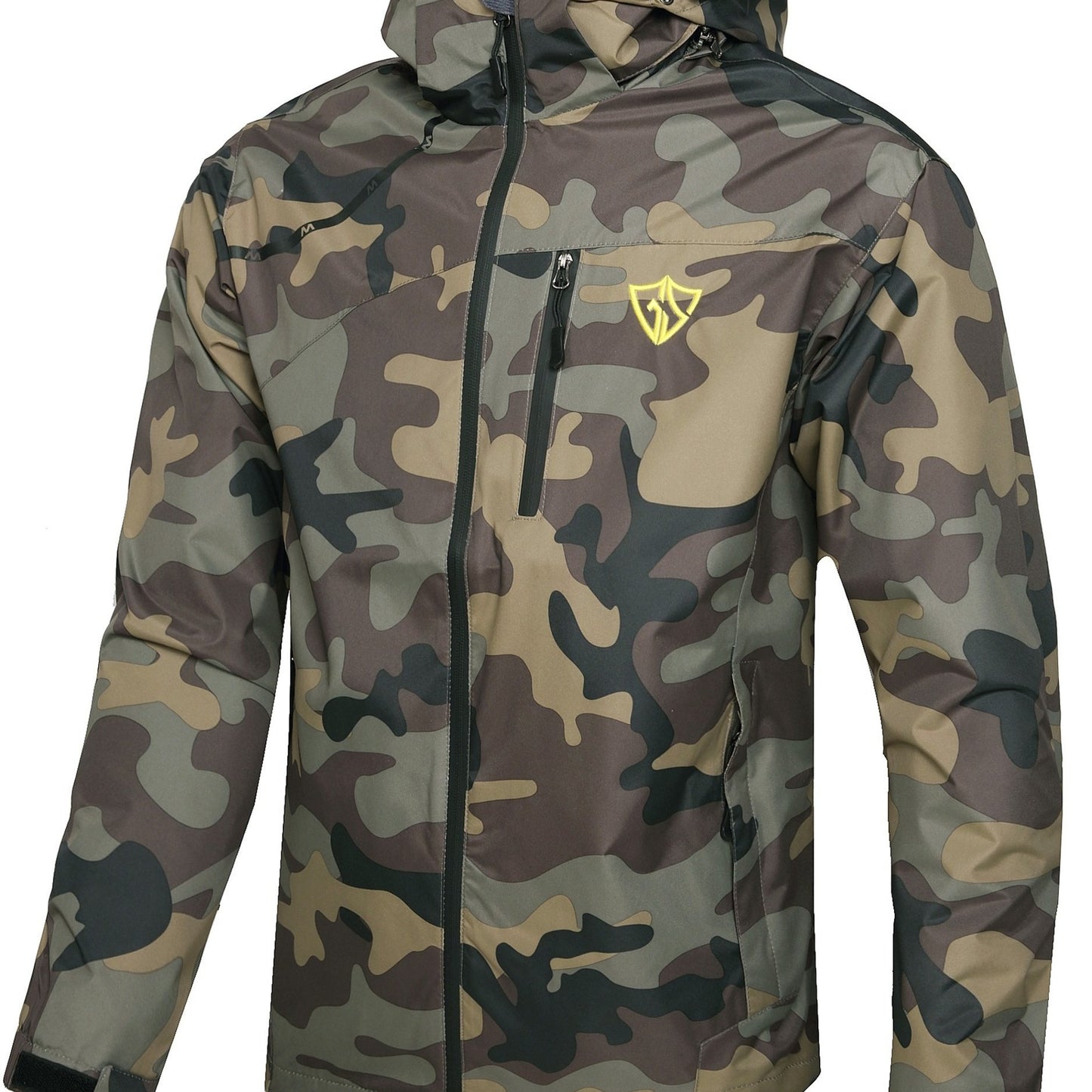 Rain Jacket Polyester For Men Outdoor Everyday Travel Use