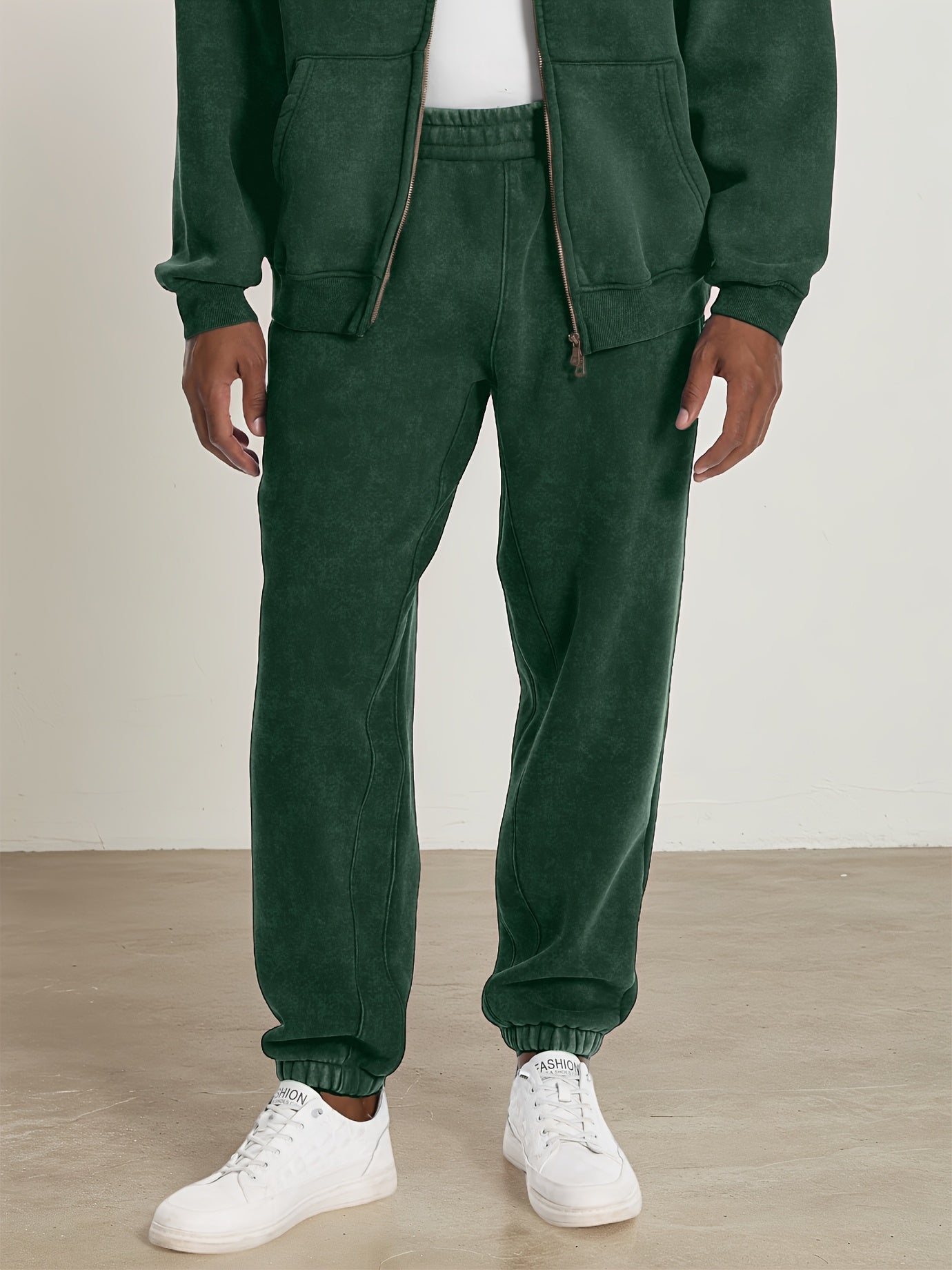 FAIABLE Sweatpants With Pockets, Cotton Blend Regular Fit