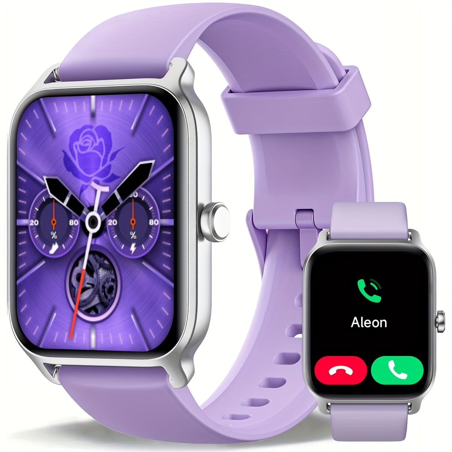 FAWEIO Smartwatch Alexa Built-In Fitness Tracker 100+ Modes