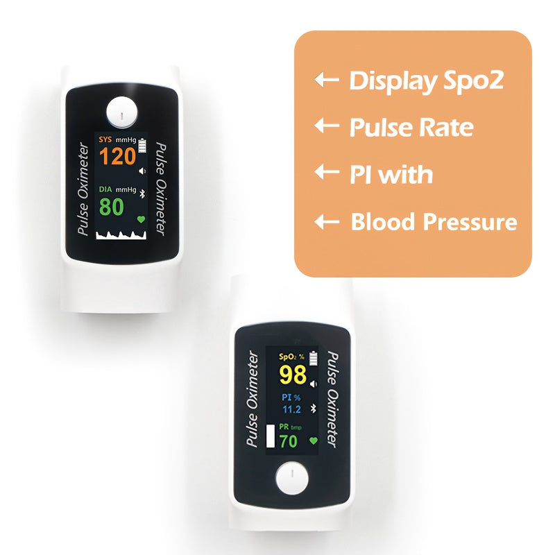 HD Pulse Oximeter BM1000B 2-In-1 Blood Pressure Monitor