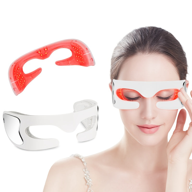 Eye Massage Device, Portable for Home Use, Red Light Vibration, Eye  Relief And Beauty Equipment, Relax, Reducing Dark Circles And Puffy Eyes. The Best Choice for Gifting On Mother's Day, Valentine's Day, Halloween And Christ