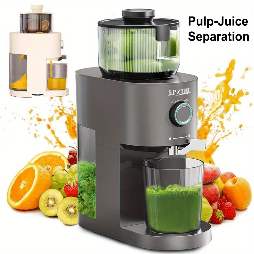 5.12in Wide Mouth Juicer Extractor, Powerful Centrifugal Juicer Machine for Vegetables & Fruits, Easy to Clean, Detachable, High Juicing Rate, Fast Juicing Speed, Christmas Decorations, Christmas Gifts Juicer