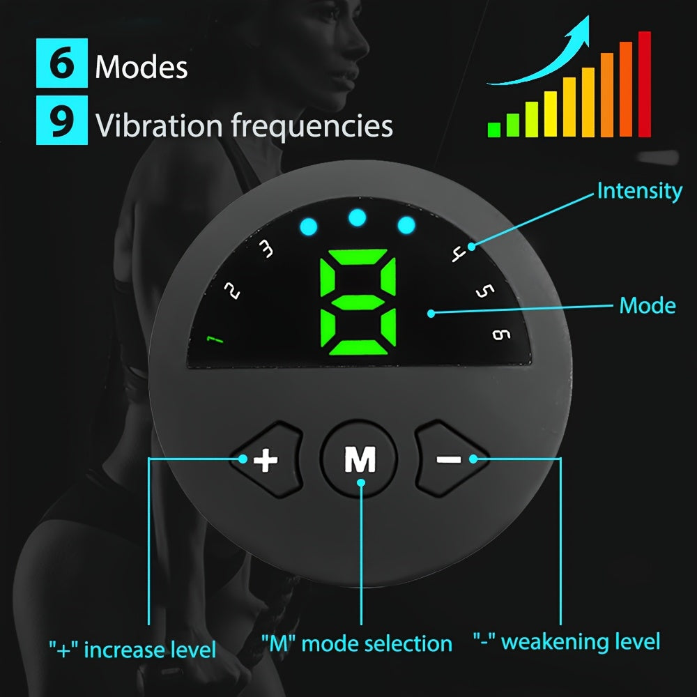 KTSEffect Abdominal Muscle Stimulator EMS Belly Trainer With LCD