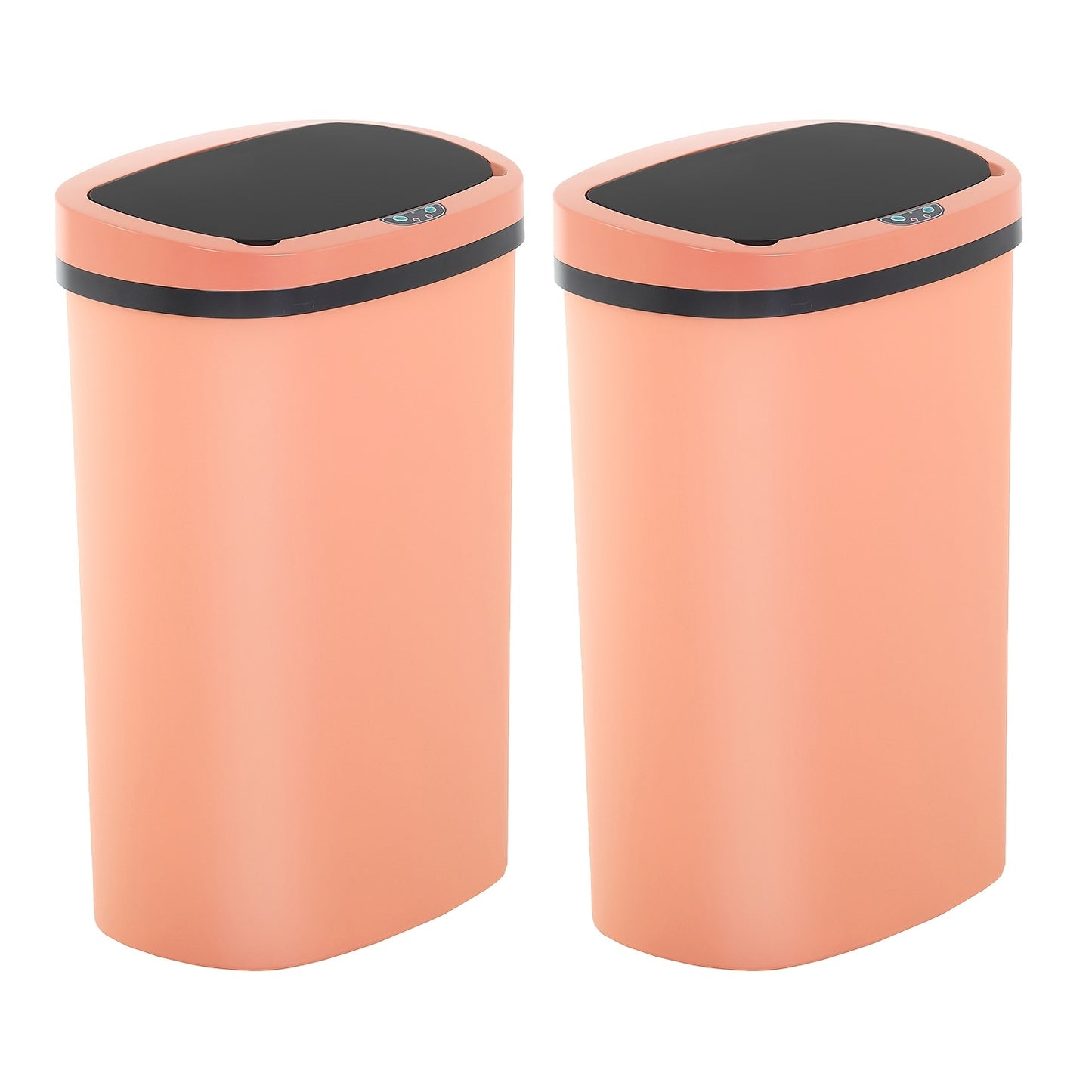 DOPINMIN Touchless Trash Can With Automatic Sensor Plastic Waste Bin