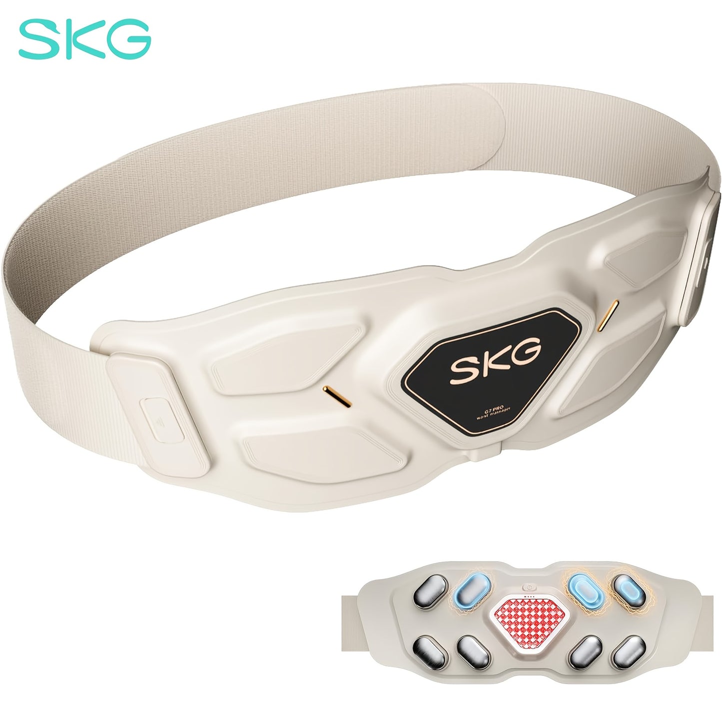 SKG Massage Belt Dual-Use Wireless Heating And Vibrating