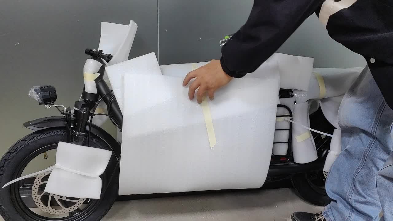 WINDHORSE Electric Scooter With Seat And Basket Dual Suspension