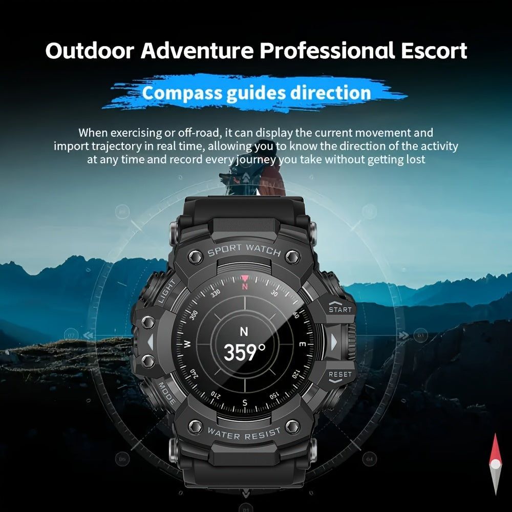 Smartwatch IP68 Waterproof Fitness Tracker Android iOS Compatible