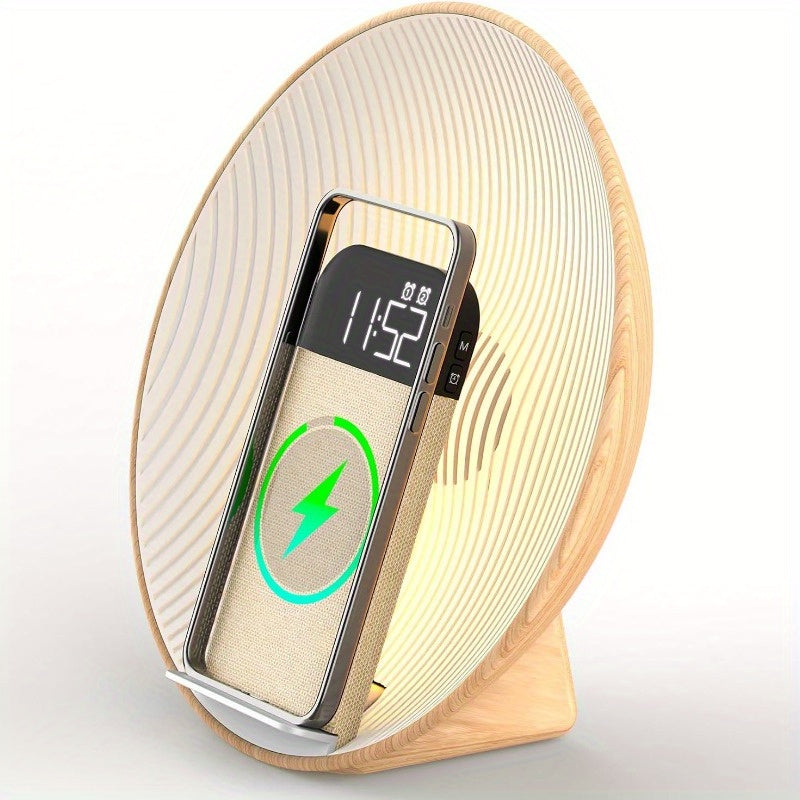 COLSUR Smart Sunrise Alarm Clock With Wireless Charging
