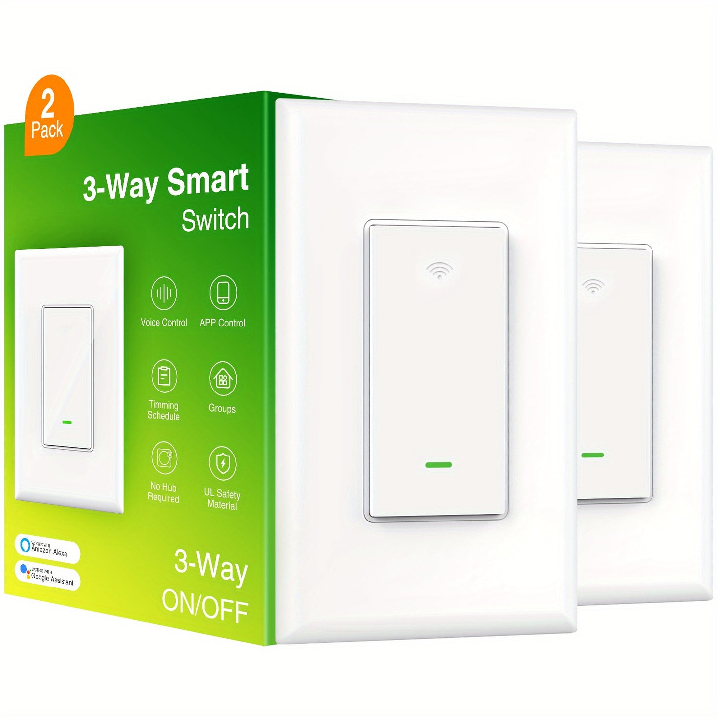 Gosund Smart Switch 3 Way Single Pole WiFi Voice Control
