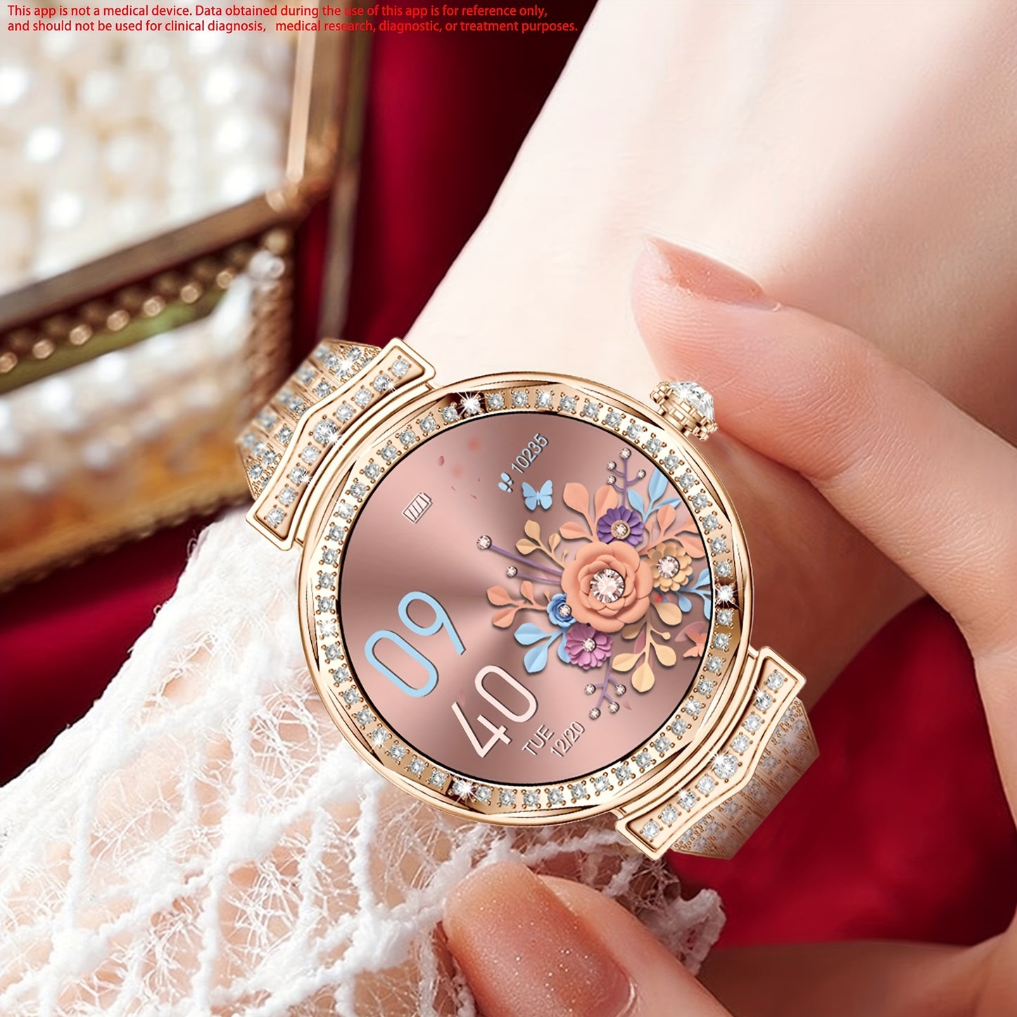 SGDDFIT Smart Watch AMOLED Display For Women With Call Features