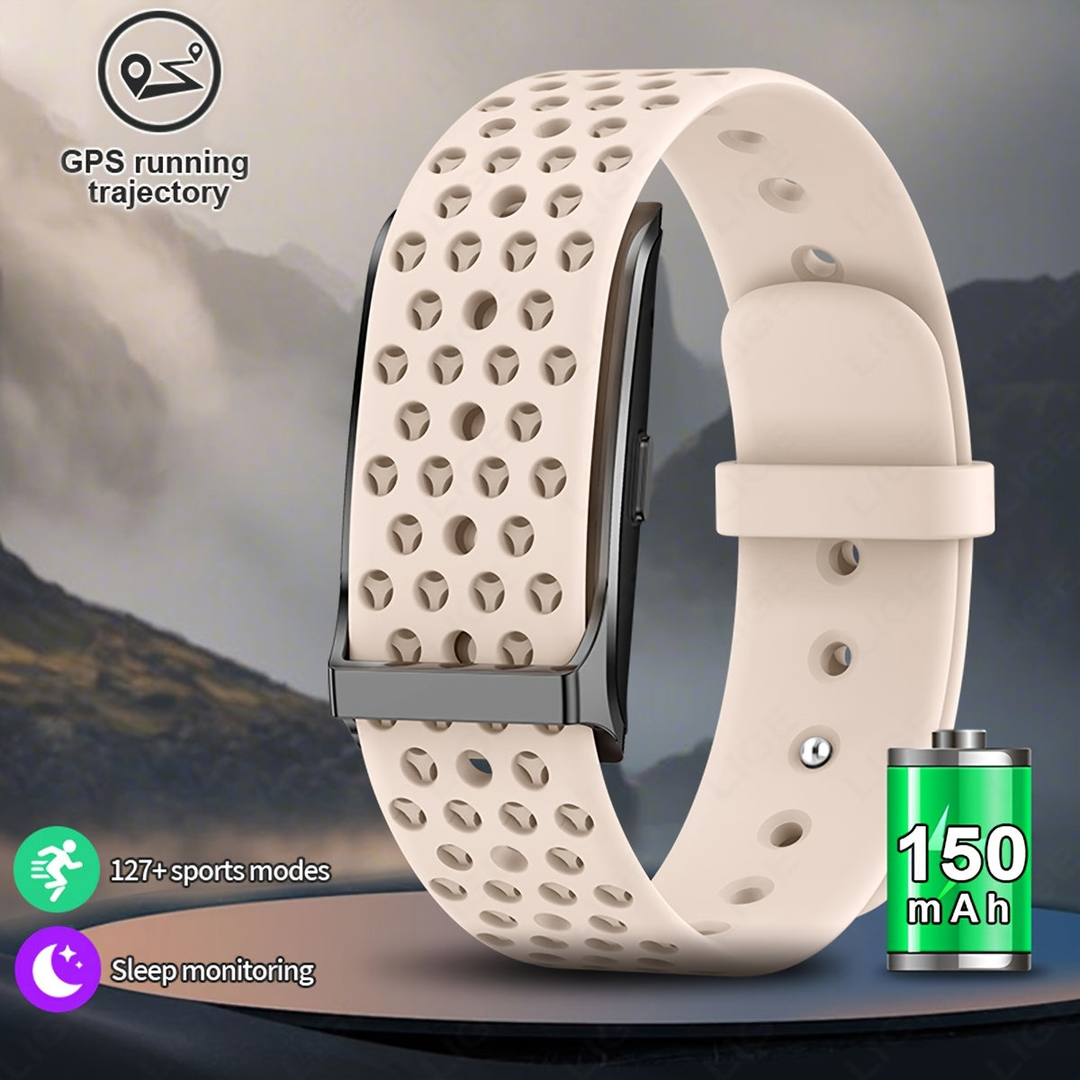 LIGE Women's Smartwatch GPS Tracker, 100 Sports Modes