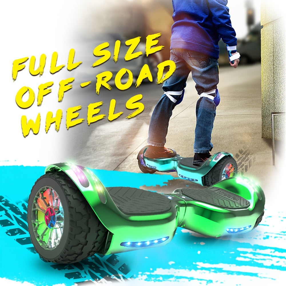Electric Balance Scooter With Large Anti-Slip Tires For Traction