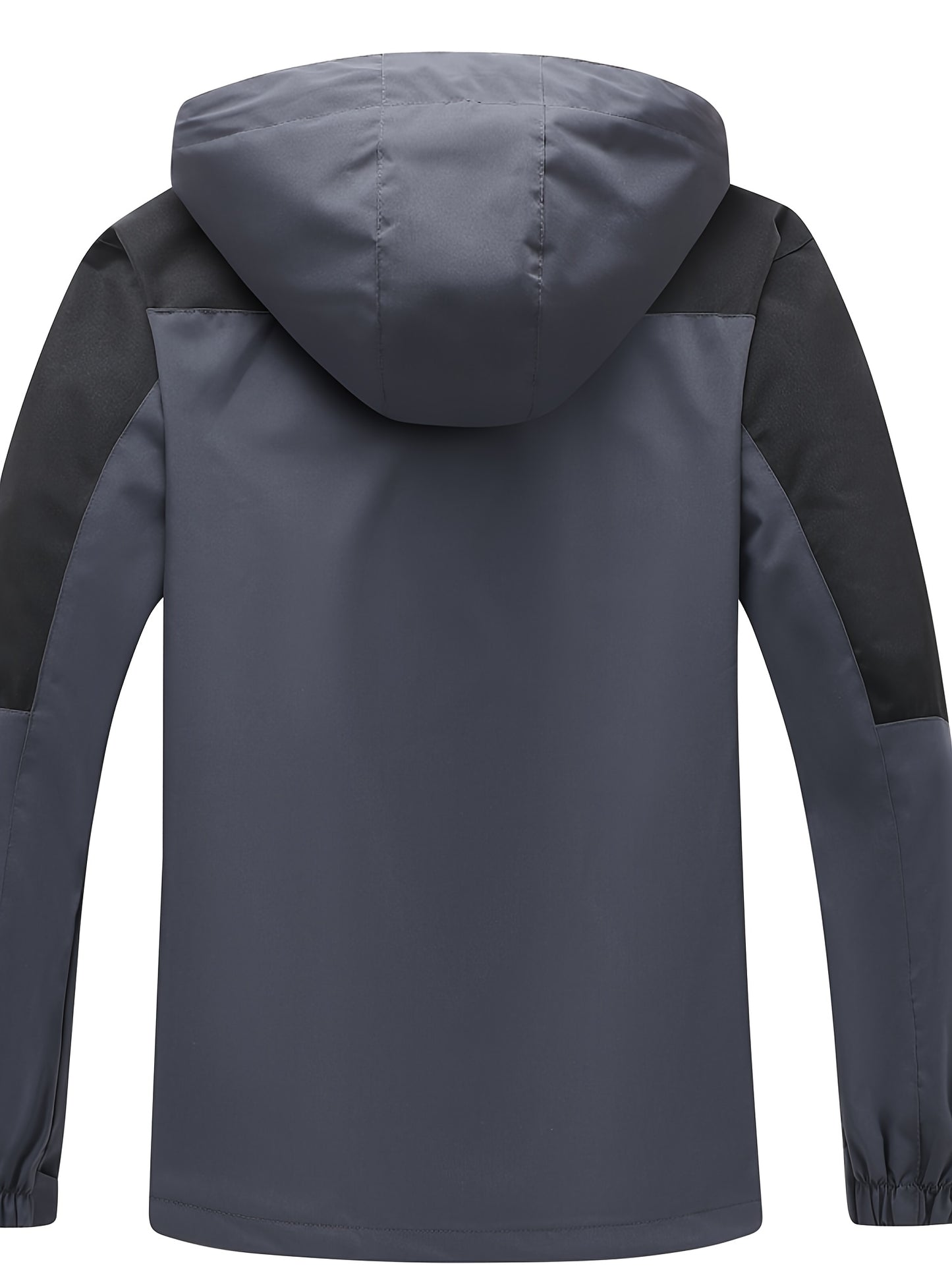 Raincoat Men's Polyester Jacket for Outdoor Adventures