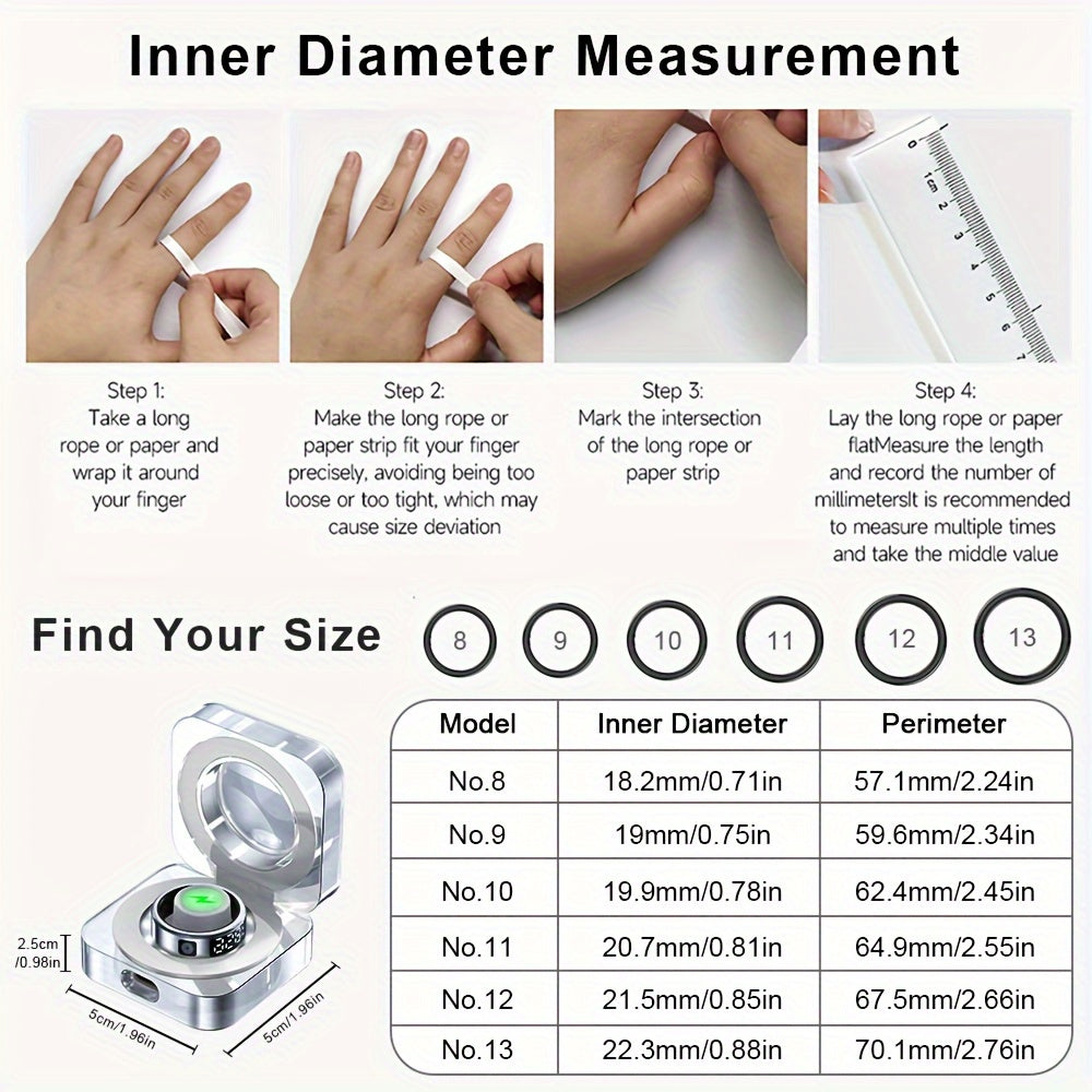 Ring Pedometer Tracker For Everyday Comfort And Healthy Living