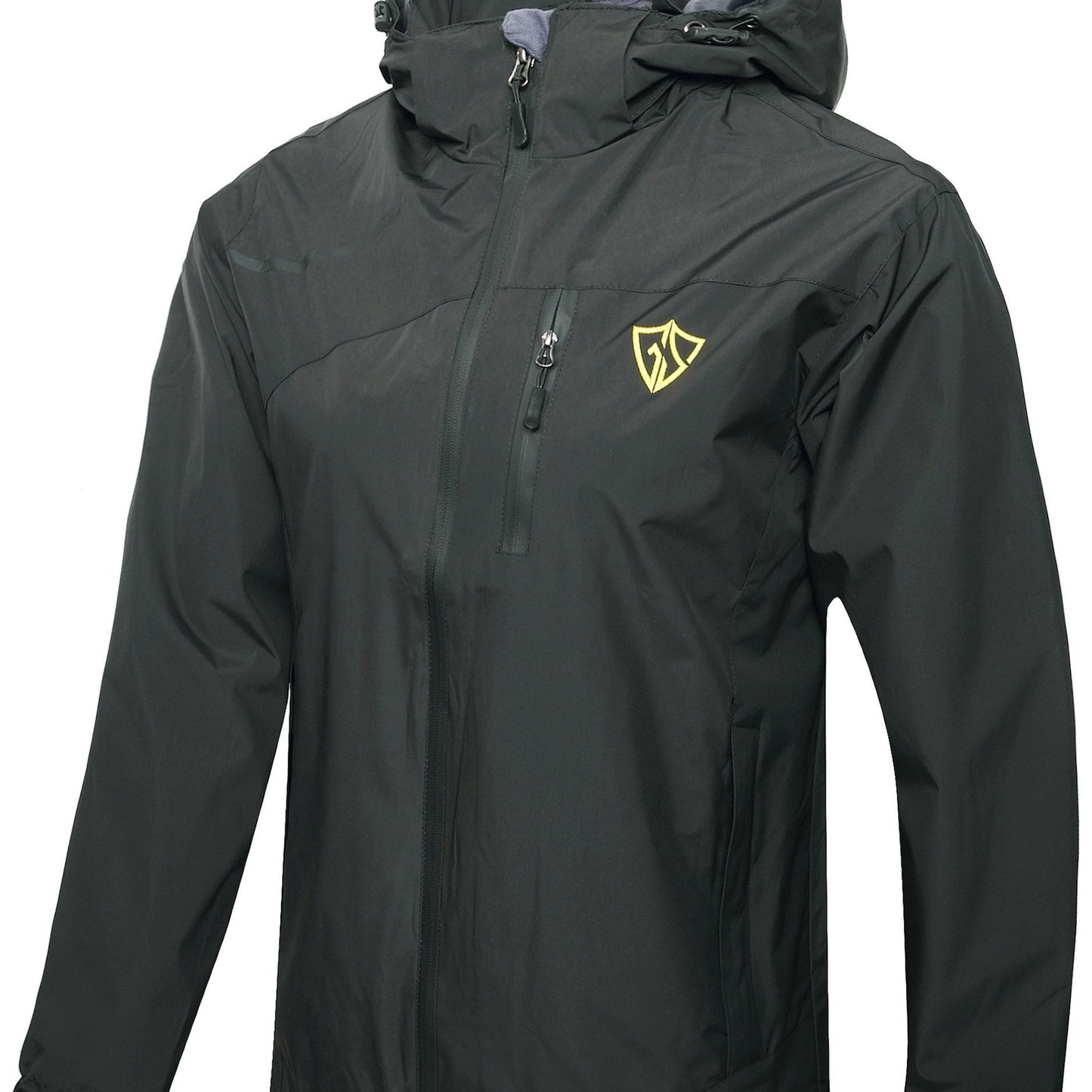 Rain Jacket Polyester For Men Outdoor Everyday Travel Use