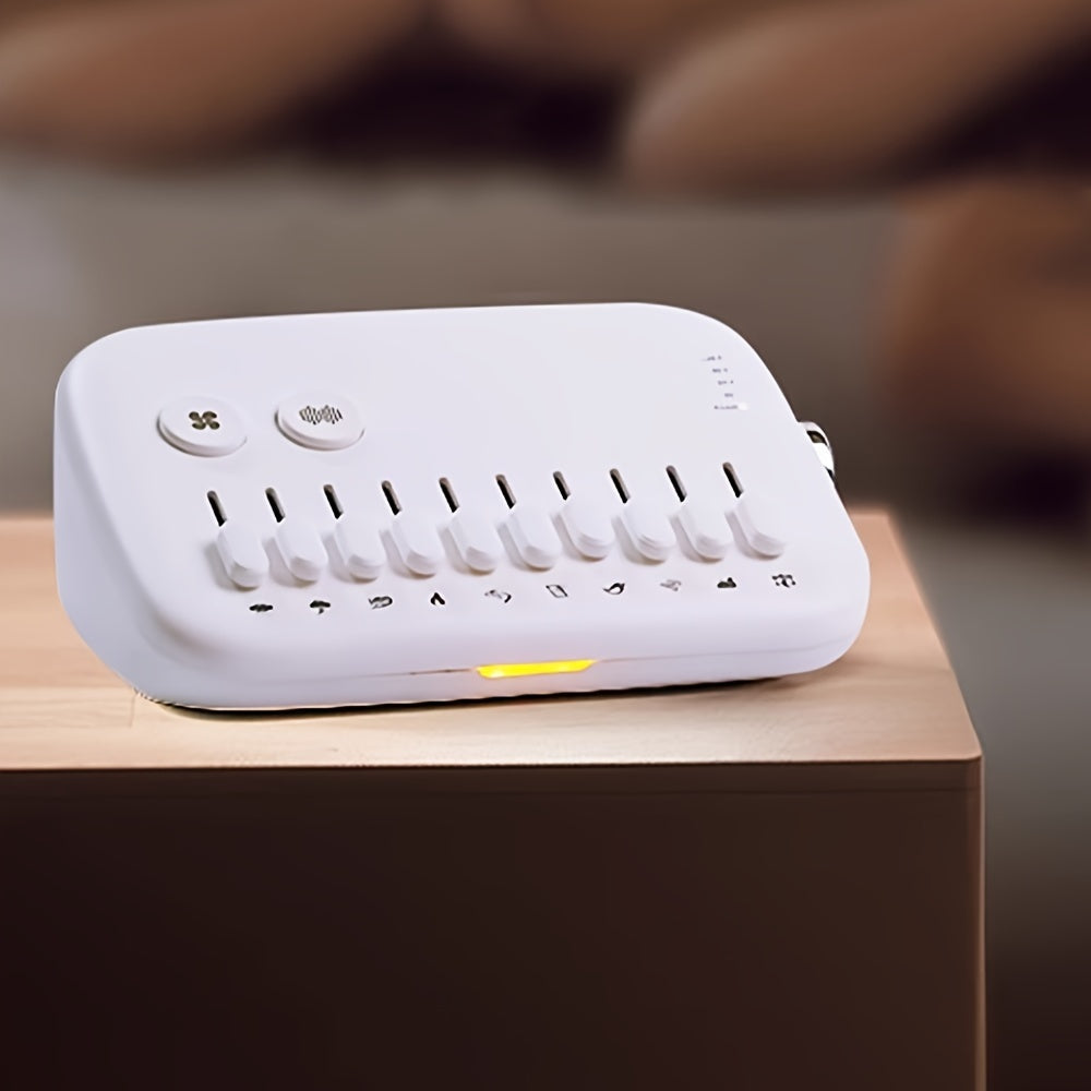 Sleep Sound Machine With 10 Calming Nature Sounds Library