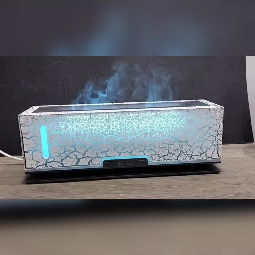 DIFFUSERLOVE Diffuser Crackle Floral Aroma Diffuser for Home