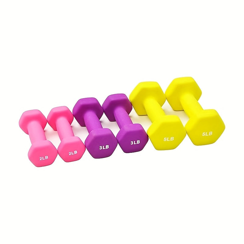 Brandon-Super Dumbbell Set Hexagonal Shape For Home Workouts