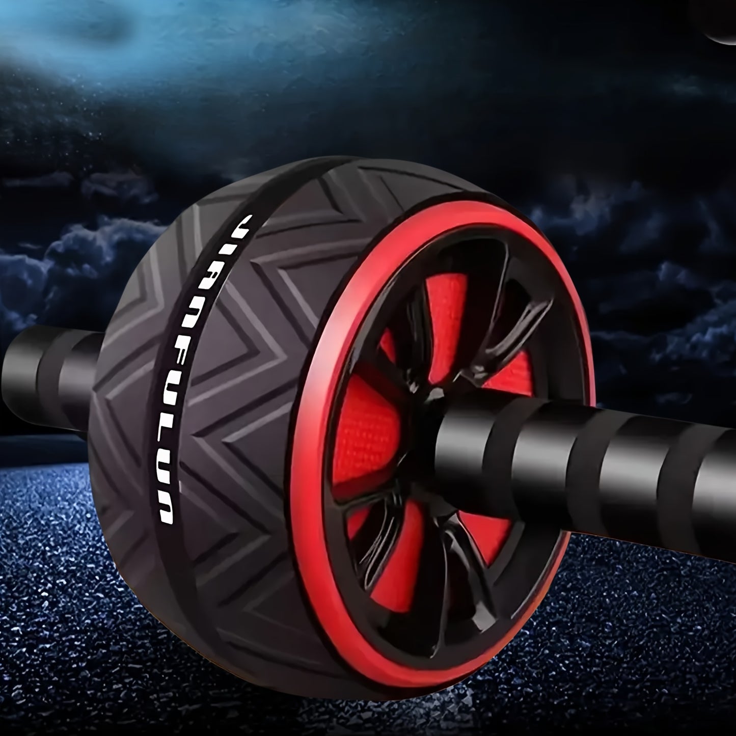 DRASPOTEE Ab Wheel Roller Heavy-Duty Stainless Steel