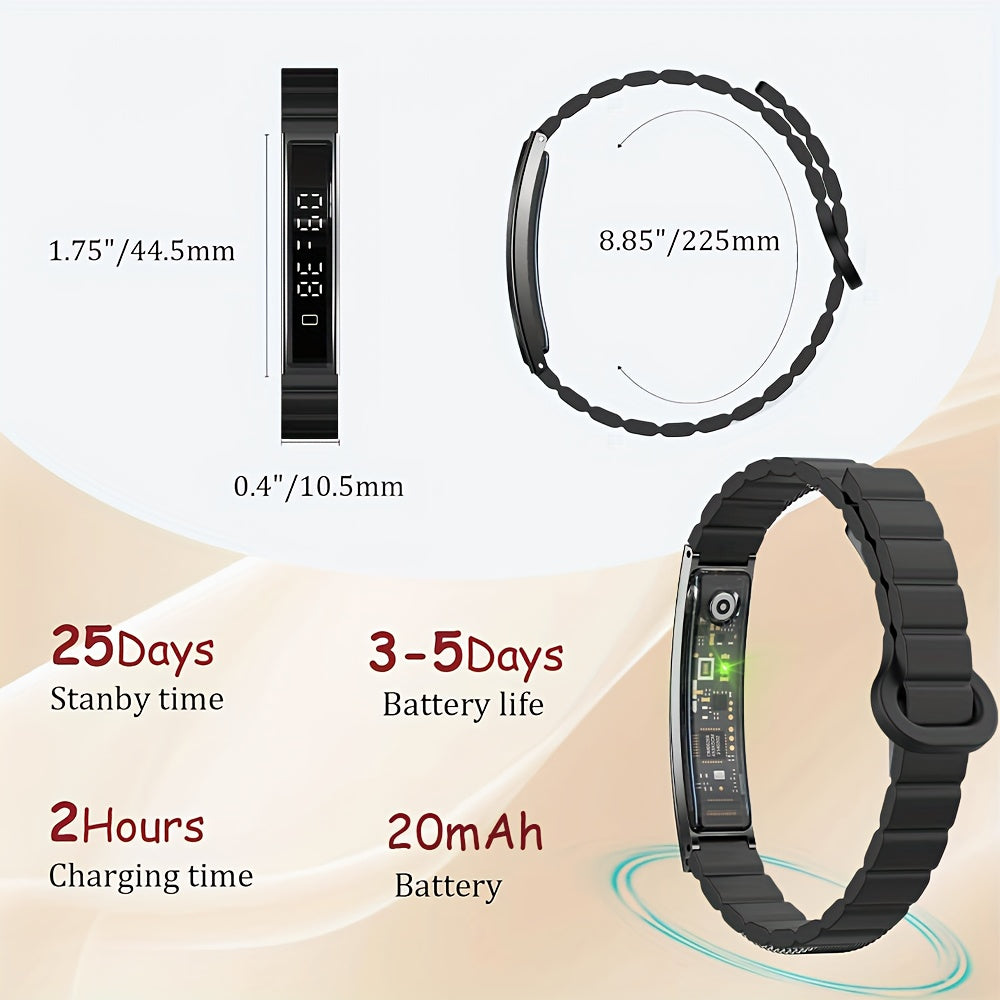 Smart Bracelet for Women Men, Activity and Fitness Tracker with Calories, Sleep Tracking, Exercise Monitoring, Step Counting, Health Monitoring for iPhone Android, IPX8 Waterpool Intelligent Bracelet - Perfect Gifts for Famil