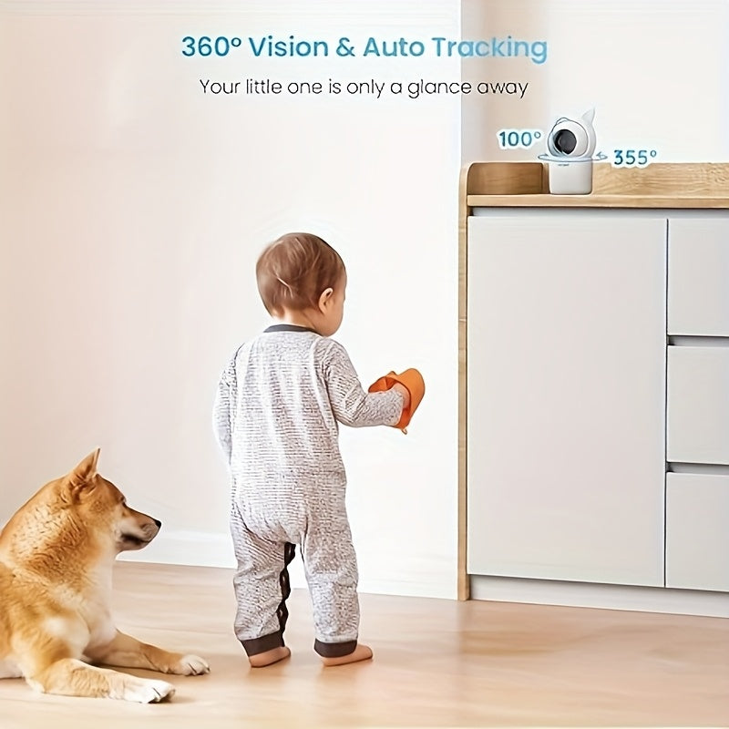 IEGEEK Video Monitor 1080P FHD with Night Vision and WiFi