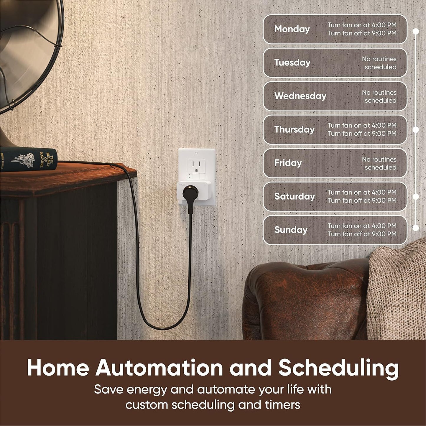 Wyze Plug 2-Pack WiFi Smart Plugs Works With Alexa