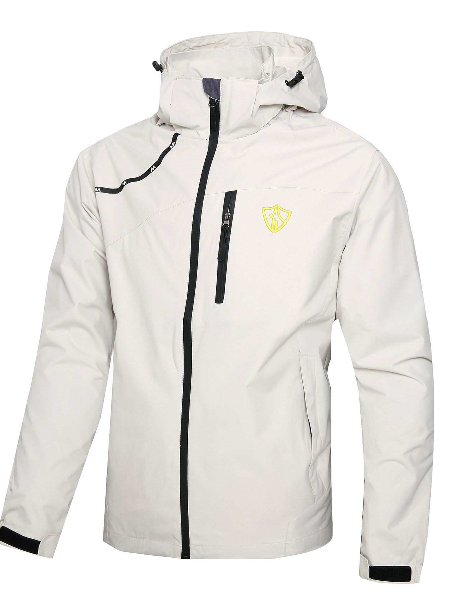 Rain Jacket Polyester For Men Outdoor Everyday Travel Use