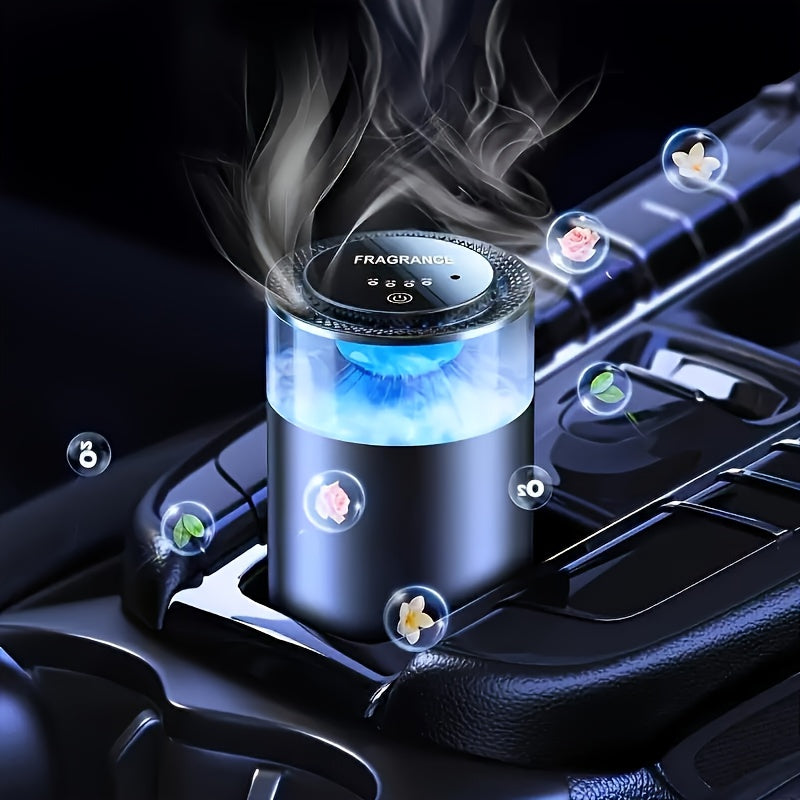 Nebulizing Aromatherapy Diffuser With Intelligent Light Switch