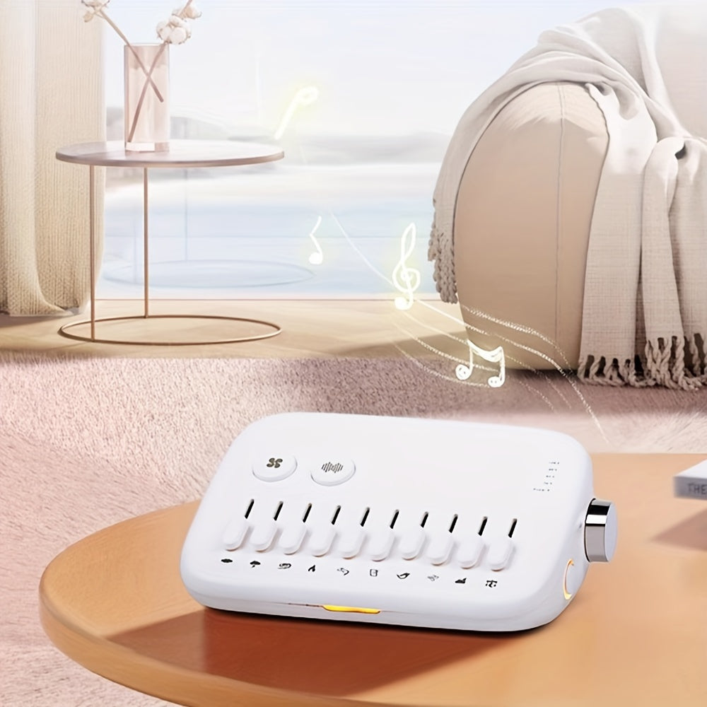 Sleep Sound Machine With 10 Calming Nature Sounds Library
