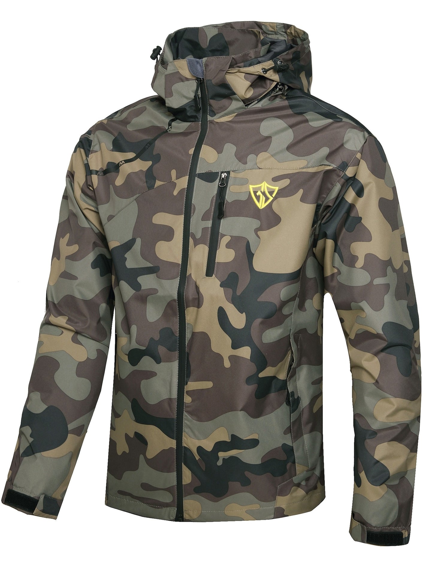 Rain Jacket Polyester For Men Outdoor Everyday Travel Use
