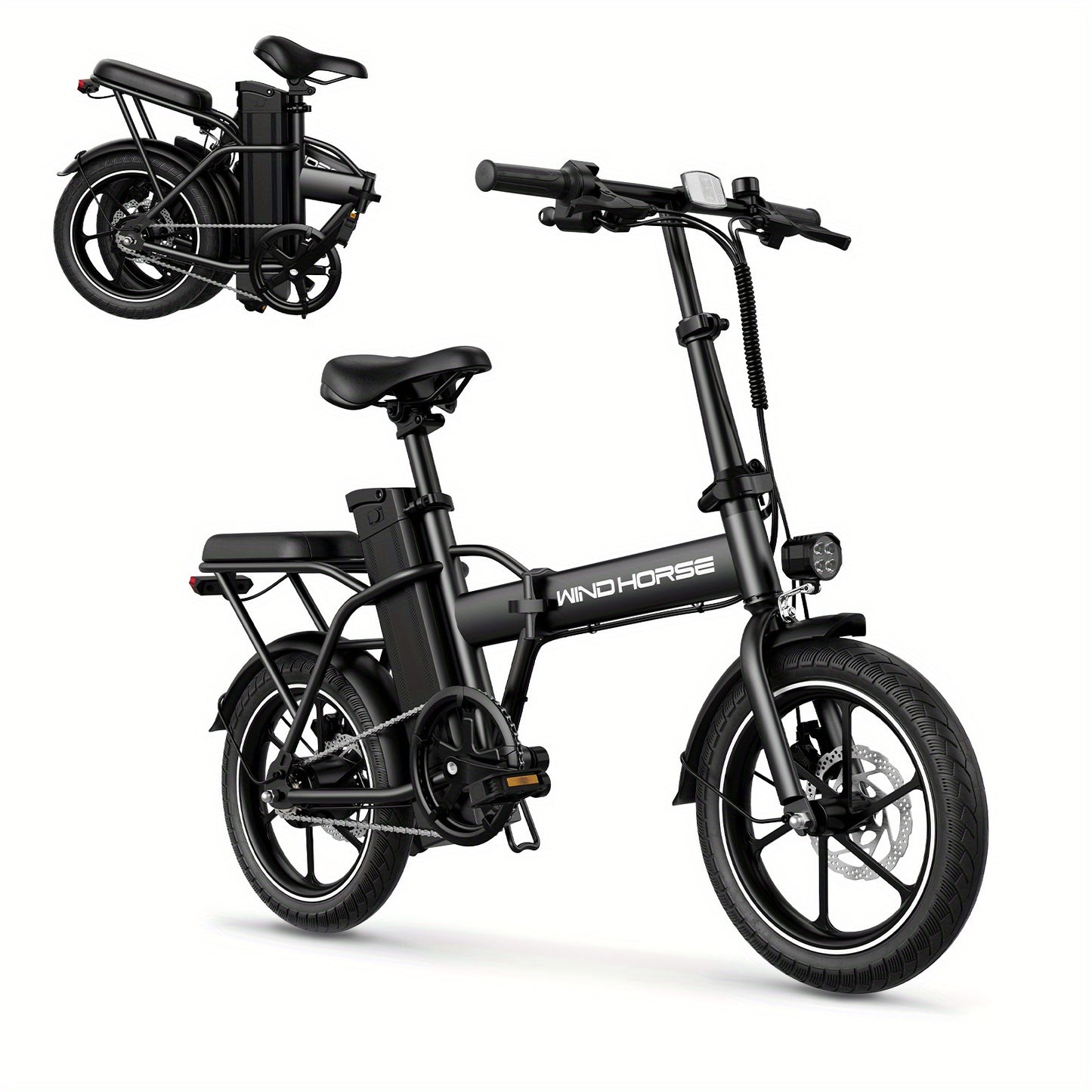 WindHorse Foldable Electric Bicycle For Commuting Daily