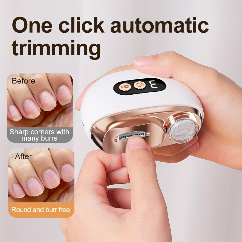 Electric Nail Clipper With USB Charging For Nail Art